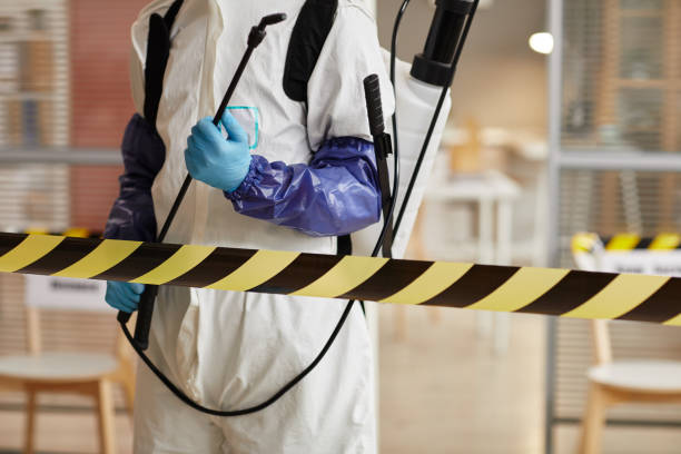 Professional Blood Cleanup technician working in Union City, OH